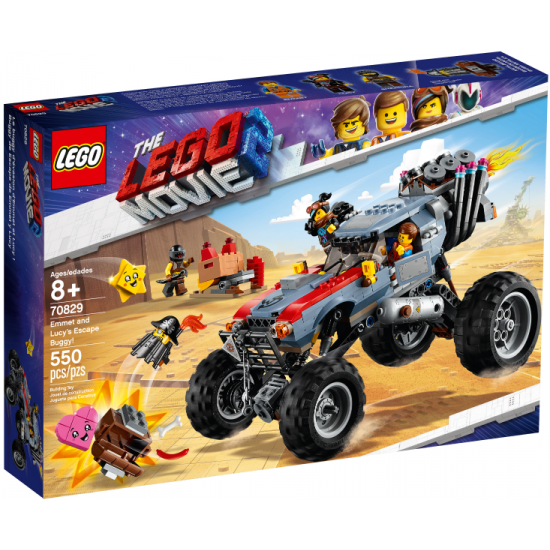 LEGO MOVIE 2 Emmet and Lucy's Escape Buggy! 2019